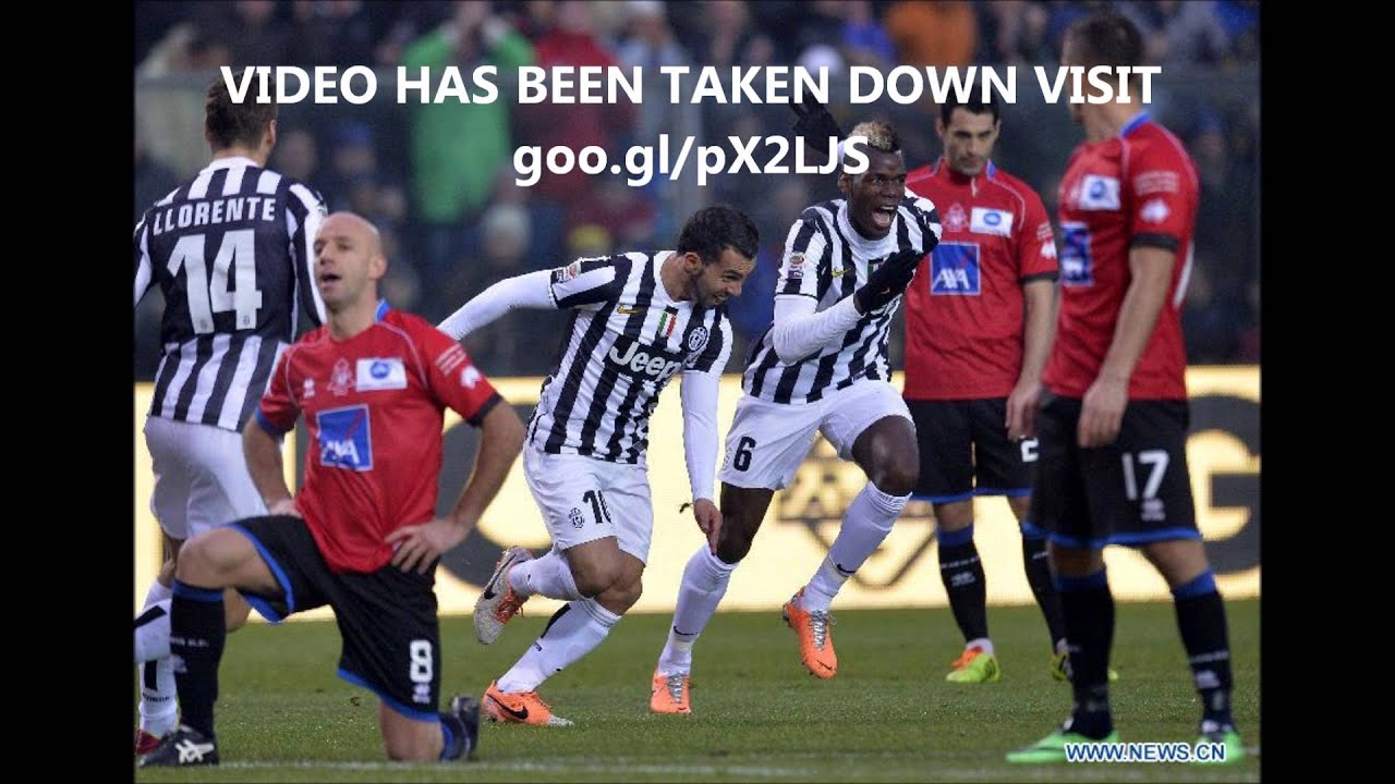 Juventus vs Atlanta 1-0 All EVERY Goals & Highlights 5/5/14 HD - YouTube