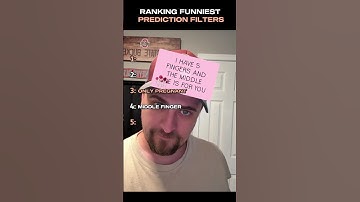 Ranking Funniest Prediction Filters | Part 6