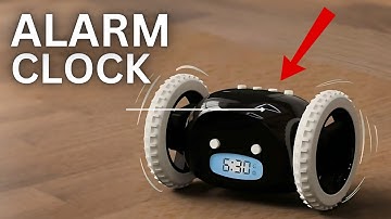 This Alarm Clock Runs Away From You!⏰ | Clocky Review for Heavy Sleepers