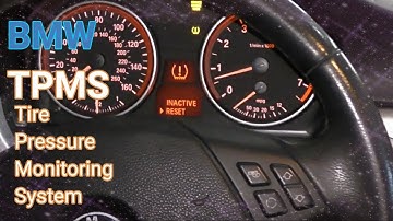 BMW 2007 Tire Pressure Monitoring System. Fixing the tire warning light.