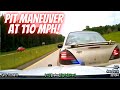 PIT MANEUVER at 110 mph! Bad drivers & Driving fails -learn how to drive #1358