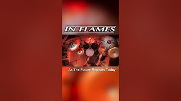 🔥 IN FLAMES - As The Future Repeats Today - #drumcover #shorts #drums #drummer #inflames