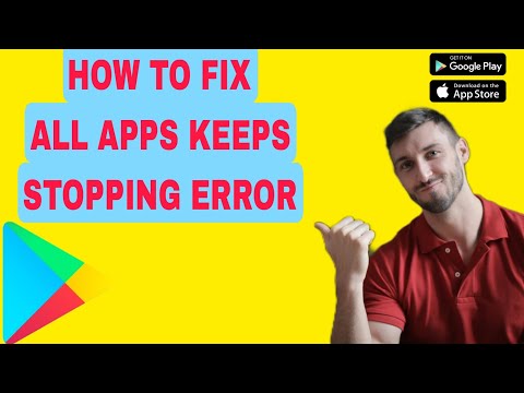 How To Fix All Apps Keeps Stopping Error In Android Phone (100% Works)