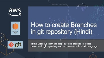 GIT Branches | How to create Branches in Git repository (Hindi)