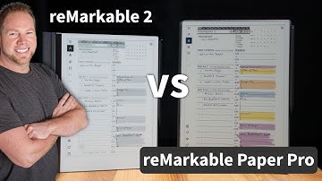 ReMarkable Paper Pro vs Remarkable 2 | Comparison and Recommendation