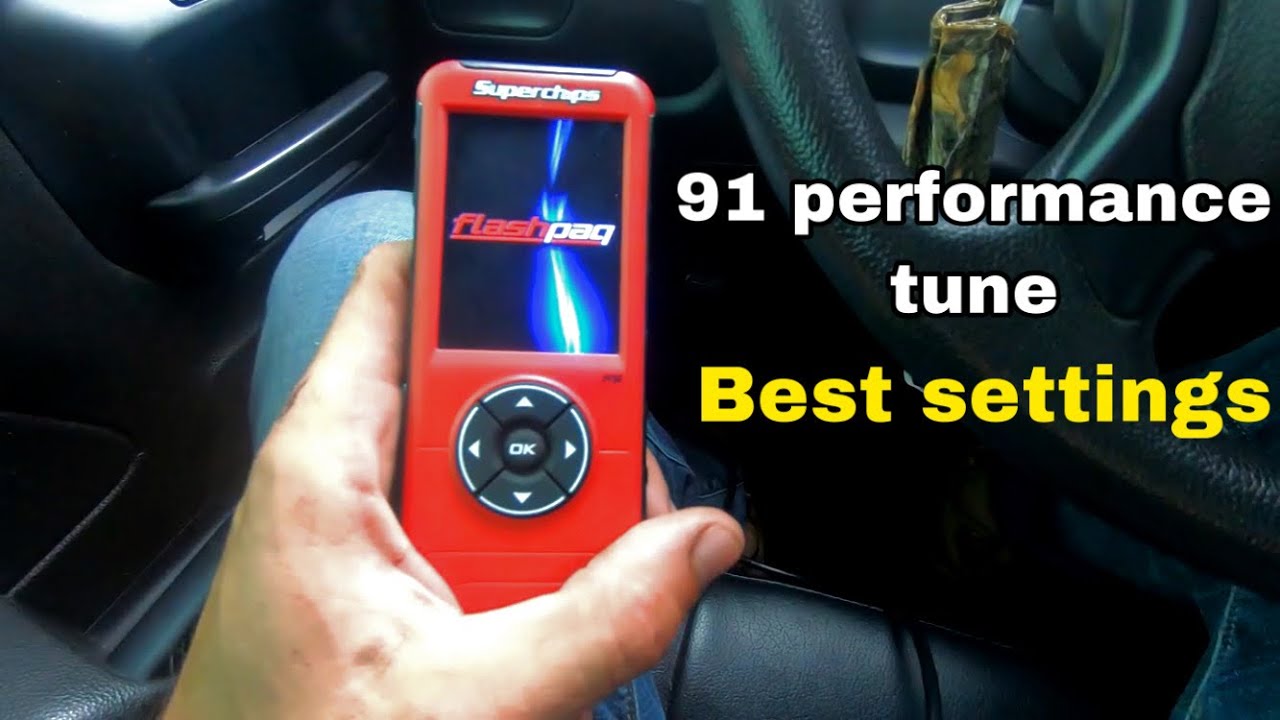 Superchips Flashpaq F5 Best Settings 2014 Silverado 5.3 - YouTube
