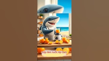 Cá mập làm nước ép cam #shark #shorts #ai #chatgpt #hinhanh