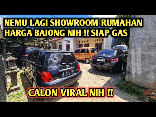 Nemu lagi showroom rumahan harga bajong nih !! Siap gas !! Calon viral nih showroom Iyon Mobil class=