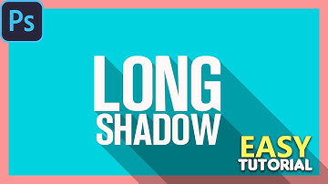 Photoshop Tutorial | EASY Long shadow effect | Filimic World