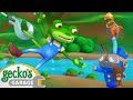 Blue Mechanical Rescue Mission | Gecko&#39;s Garage | Trucks For Children | Cartoons For Kids