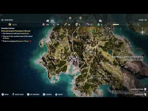 Videó: Assassin's Creed Odüsszea - fenéktelen Tó, Ashes To Ashes Rejtvény Megoldások és Hol Található A Melissani-barlang, Markos's Szőlőtabletta