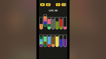Water Sort Puzzle Level 189 Solved