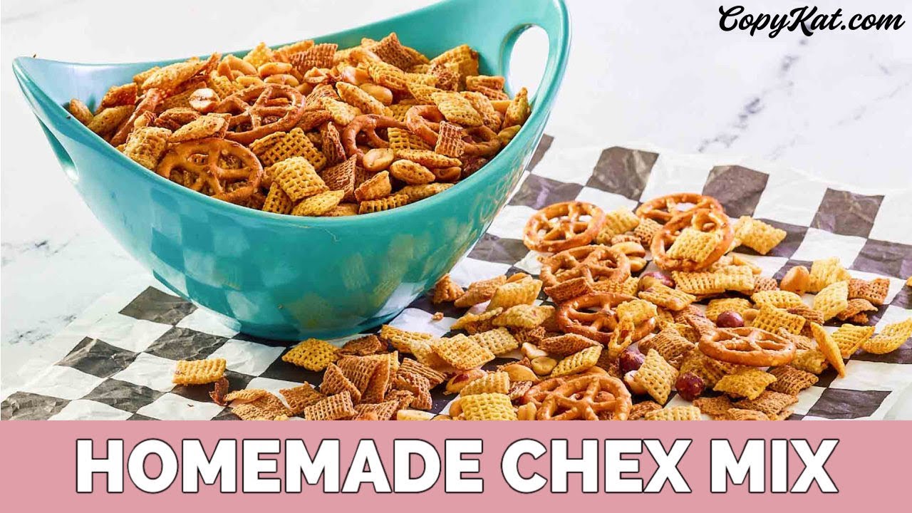 How to Make Chex Mix Best Recipe YouTube