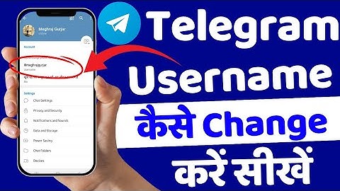 Telegram Username Kaise Change Kare || How To Change Telegram Username || Telegram Username Change