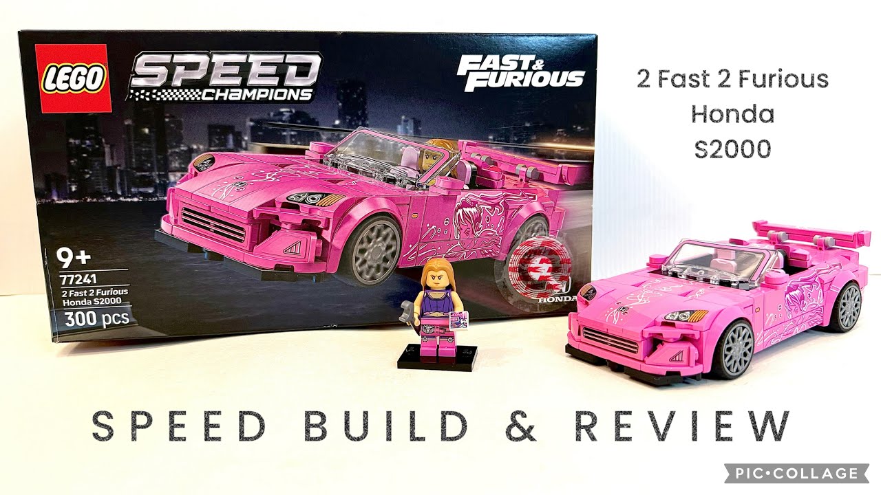 2025 LEGO Speed Champions 77241 2 Fast 2 Furious Honda S2000 SPEED