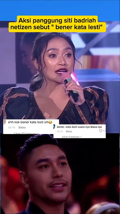 Lesti is right about Siti Badriah #shortvideo #sitibadriah #trending