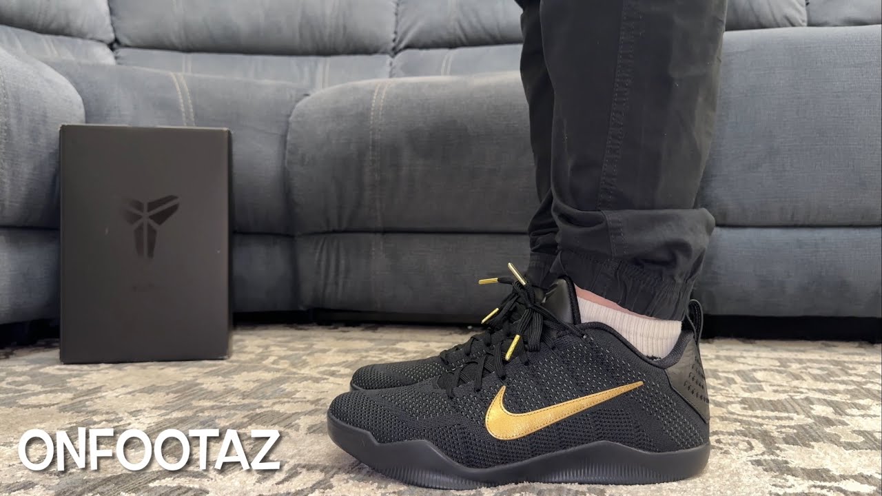 Nike Kobe 11 Elite Low Protro Fade To Black 2026 - YouTube