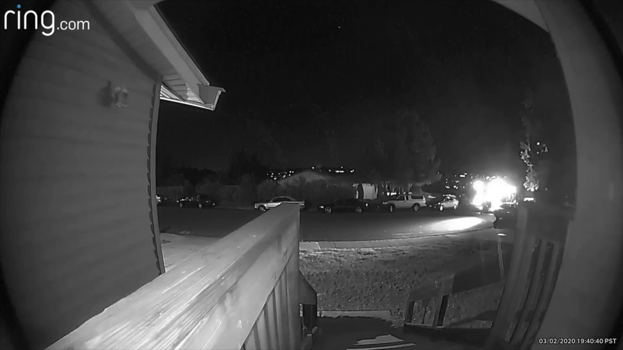 March 2nd 2020 Swirly Weird Objects Caught on Ring Camera YouTube