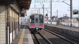 JR川部駅　列車3本詰め合わせ　2021.11.08