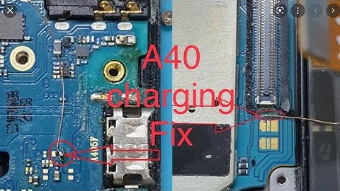 Samsung Galaxy A40 #A405F charging Problem Fix