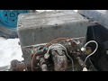 Winter start Zetor 25K - 12°C. Engine was fully repaired during summer 2018.