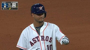 TB@HOU: Gurriel brings in Bregman with another double