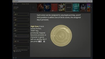 Using Zones for analog sticks in reWASD