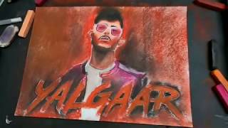 Yalgaar Carryminati Painting  Carryminati sketch / painting / soft pastel Drawing @carryminati