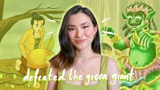 Born From a Golden Cucumber: Timun Mas, Javanese Folktale 🥒 | Makeup and Mythology 28