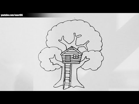 Featured image of post Easy Tree House Pencil Drawing : Tree house | pencil drawings, tree house drawing.