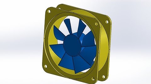 # EXHAUST FAN 3D MODEL | SOLID WORKS | Tutorial - 7