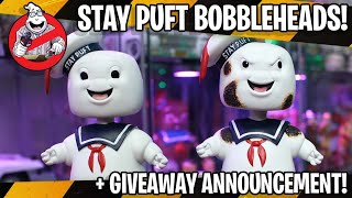 Stay Puft Marshmallow Man Bobbleheads! (unboxing + review)