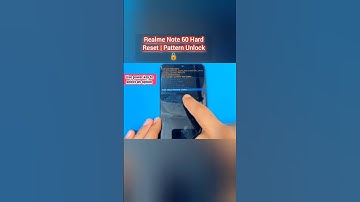 Realme Note 60 Hard Reset | Pattern Unlock 🔓| Password Remove | Factory Reset | #shorts #tech