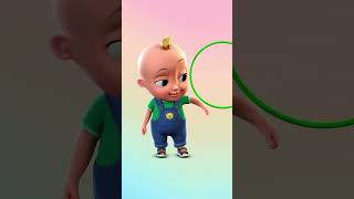 😄Hula Hoop Challenge With Johny From Looloo Kids #Shorts
