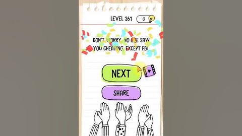 BRAIN TEST LEVEL 261 ANSWERS | Brain Test: Tricky Puzzles