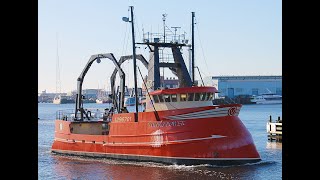 'F/V Viking Power'  New StateoftheArt Scallop Fishing Vessel  New Bedford, MA  Fleet Fisheries