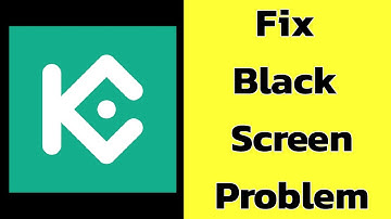 How to Fix KuCoin App Black Screen Error Problem solve on Android
