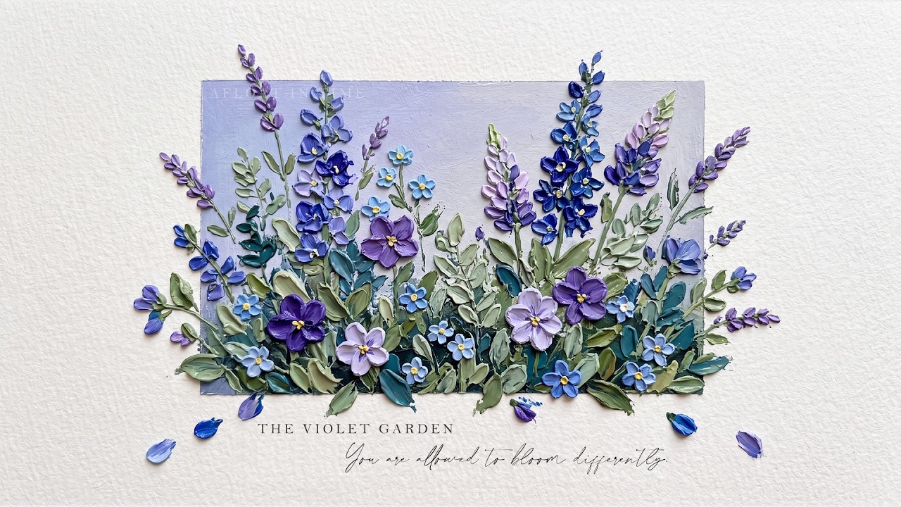 The Violet Garden 💜 Relaxing Piano Music for Calm, Focus & Inner Peace