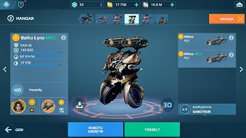 Baihu Lynx MK2 / X2 Athos / War Robots