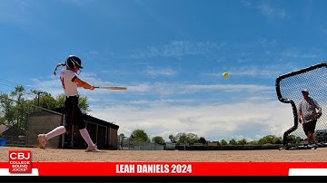 Leah Daniels 2024 Shortstop/Outfielder Softball Skills Video