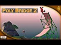 POLY BRIDGE 2 #6 | LOOPINGS Y MUELLES | Gameplay Español