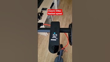 Xiaomi scooter 5 Max Hack...yea