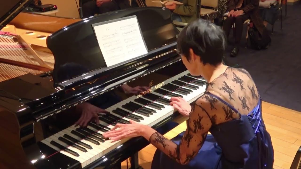 山田 耕筰：《聖福Ⅰ》《聖福Ⅱ》 pf.清水 知子:Shimizu, Tomoko - YouTube