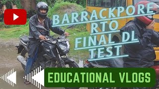 RTO Final Driving Test in Barrackpore  #youtube # #rto_barrackpore #naitahi #educational