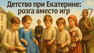 картинка: Как воспитывали детей при Екатерине: наказания, учёба и нравственность