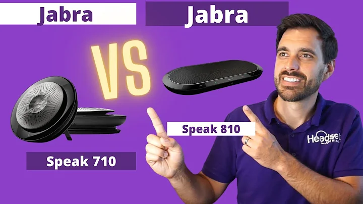 SHOWDOWN Jabra Speak 810 vs Jabra Speak 710 Speakerphones  - MIC & SPEAKER TEST!