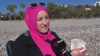 Antalyada Kış Ortasında Yaz Keyfi