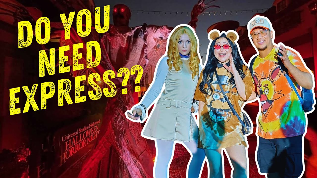 INSANE LINES AT HALLOWEEN HORROR NIGHTS 2025?? Universal Studios Hollywood