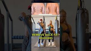 Lose back fat at home using a towel #shortvideo #shorts #youtube
