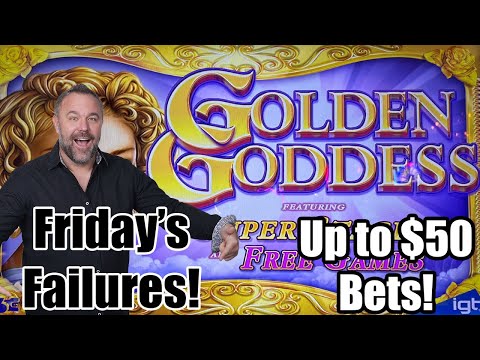 Golden Goddess - Up To $50/spin - Circa Hotel & Casino #FridaysFailures